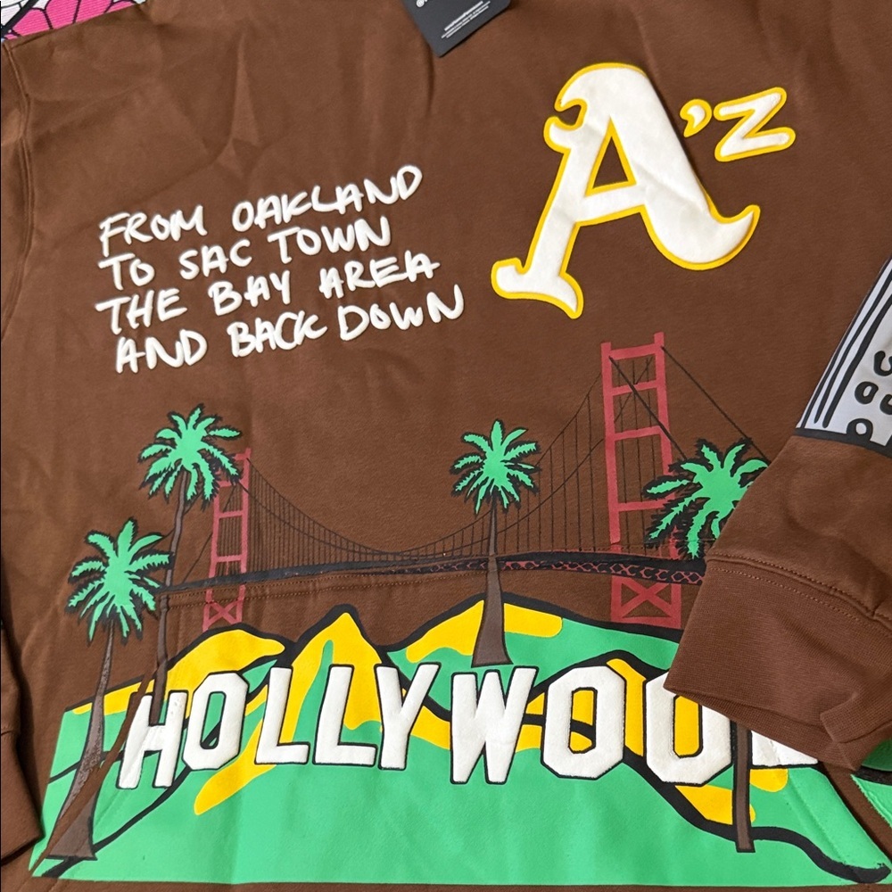 HOMME FEMME CALI TO NYC HOODIE CHOCOLATE - Picture 5 of 15